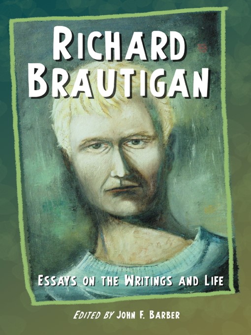 Title details for Richard Brautigan by John F. Barber - Wait list